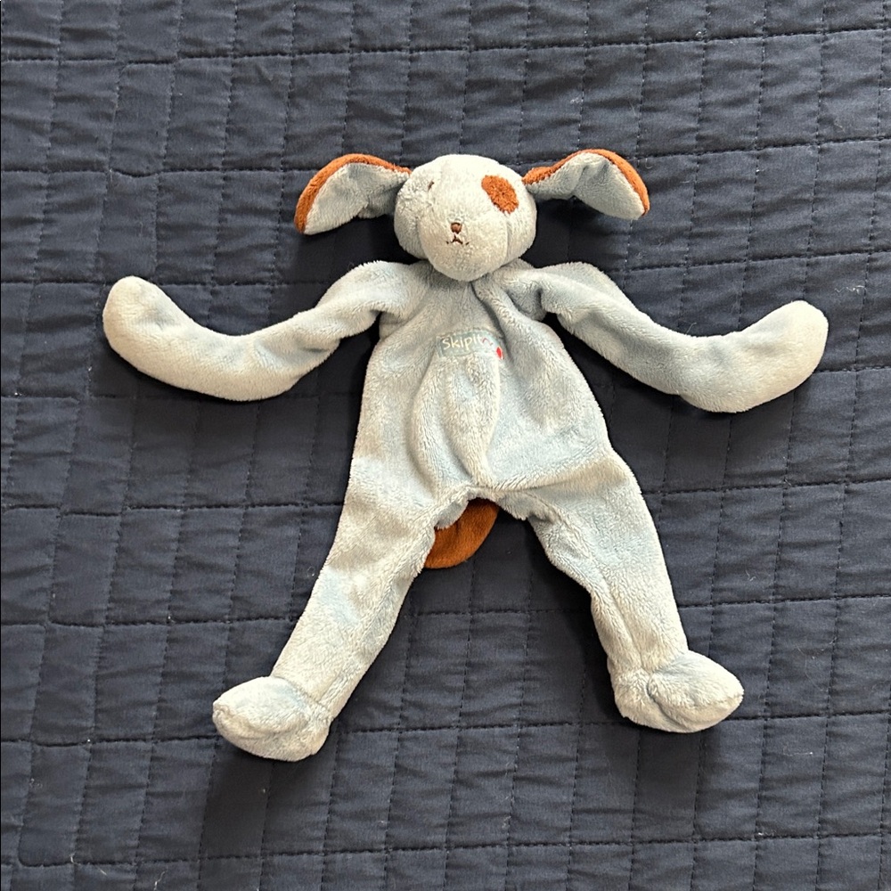 Bunnies by the bay Blue Skipit Dog Lovey Silly Buddy 10"